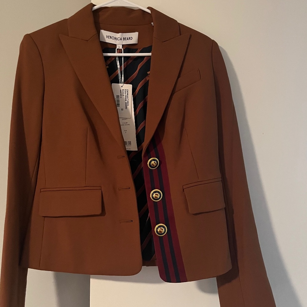 Veronica Beard Tan Blazer